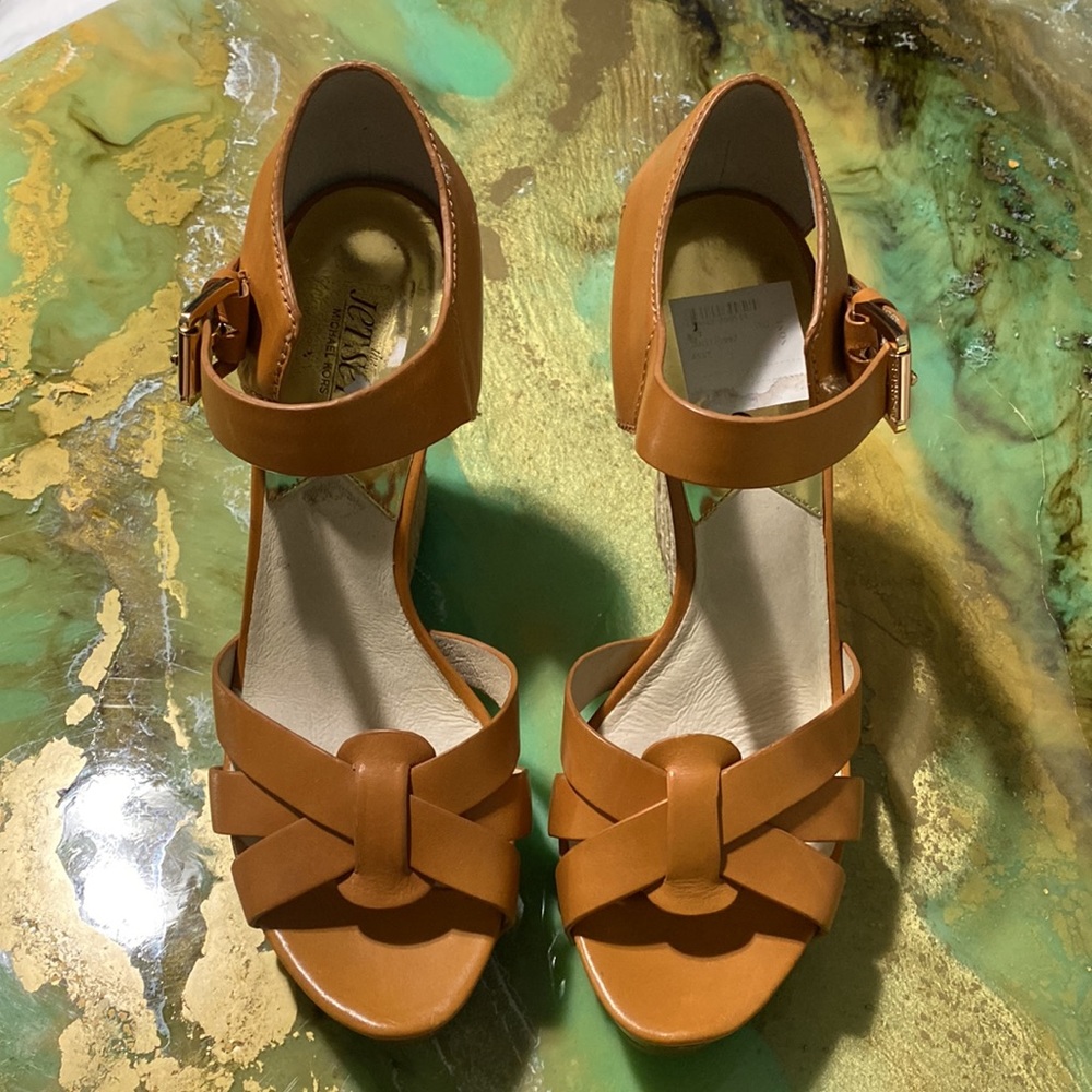 Michael Kors Jet Set “Somerly” Platform Wedge New - Picture 3 of 15